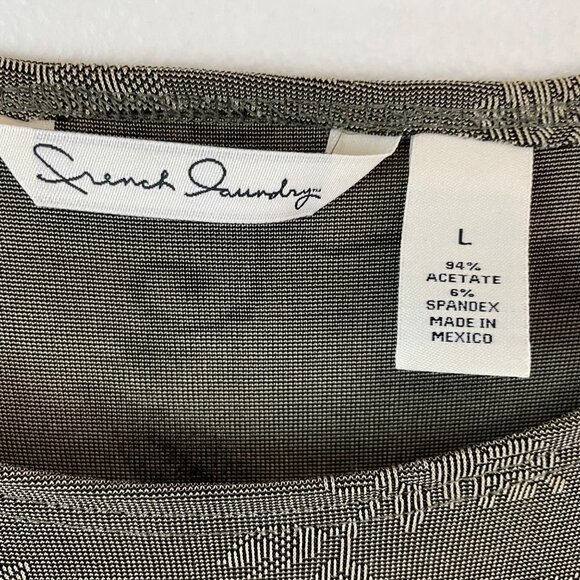 French Laundry Floral & Leaf Print  Knit Pullover Size Large - Picture 6 of 9